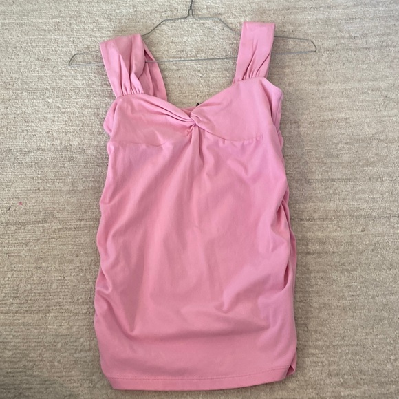Small Bordeaux Seamless Pink Tank - Picture 1 of 5
